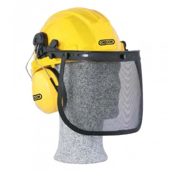 Захисна каска з екраном та навушниками Oregon (Q517760)