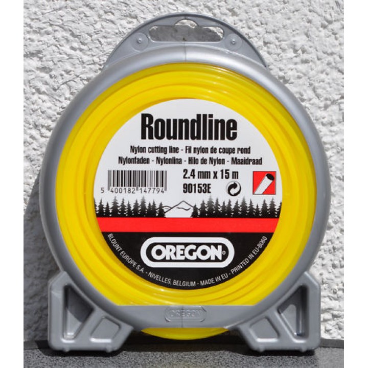 Жилка косильна Oregon Roundline 2,4х15 м (90153E)